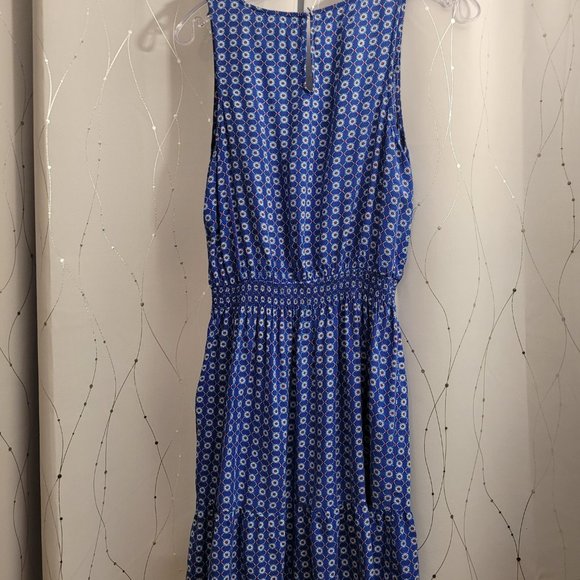 Gap Blue patterned A line dress - Picture 4 of 6